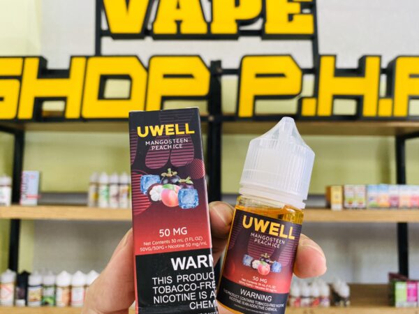 Uwell Salt Mangosteen Peach Ice